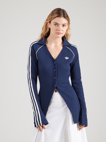 ADIDAS ORIGINALS Kardigan – modrá: přední strana