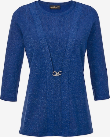 Goldner Pullover in Blau: predná strana