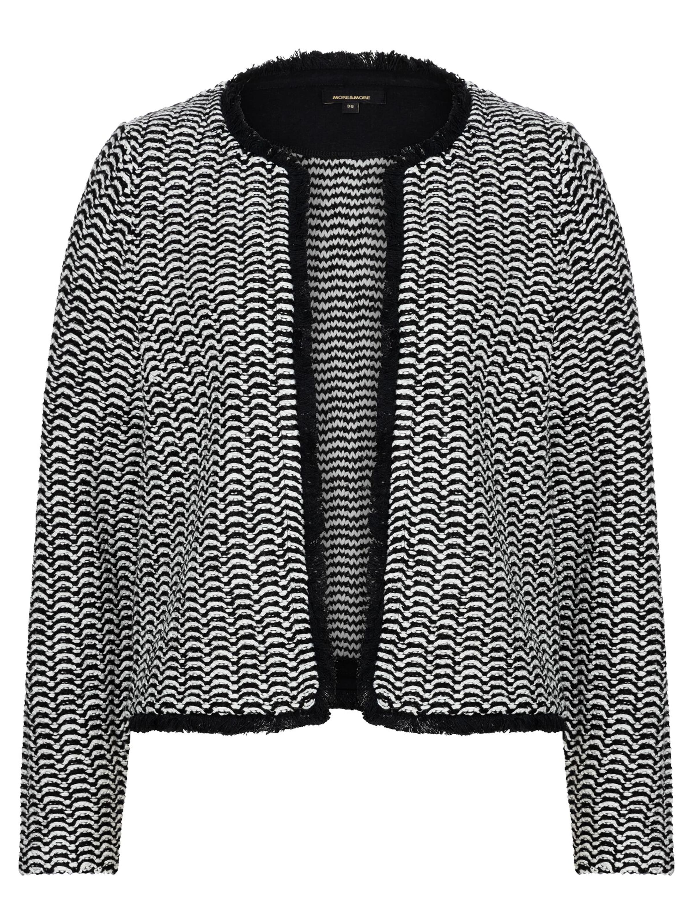 MORE & MORE Between-season jacket in Black: front