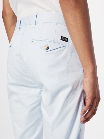 SCOTCH & SODA - Regular Calças chino 'Essentials' em azul