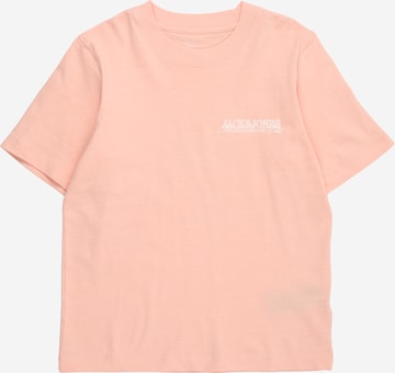 Jack & Jones Junior Paita 'JORCASSIS SKETCH' värissä oranssi: etupuoli