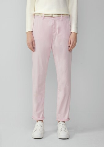 s.Oliver Конический (Tapered) Штаны в Ярко-розовый: спереди