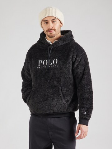Polo Ralph Lauren Dressipluus, värv must: eest vaates
