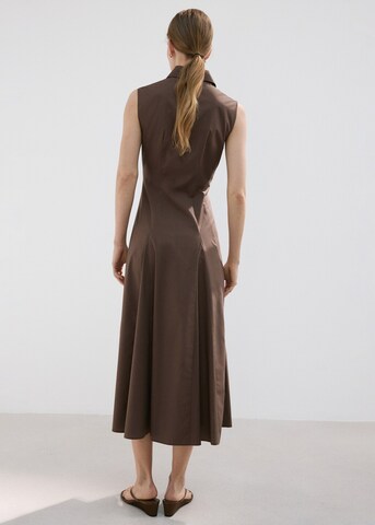 MANGO Dolga srajca 'Lala' | rjava barva