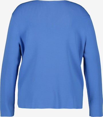 SAMOON Pullover in Blau