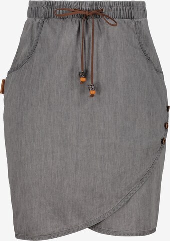 Alife and Kickin Skirt 'LuciaAK' in Grey: front