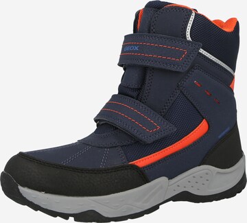 Bottes 'Sentiero' GEOX en bleu : devant