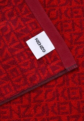 Kenzo Home Shower Towel in Red