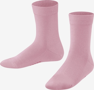 FALKE Socks 'Family' in Pink: front