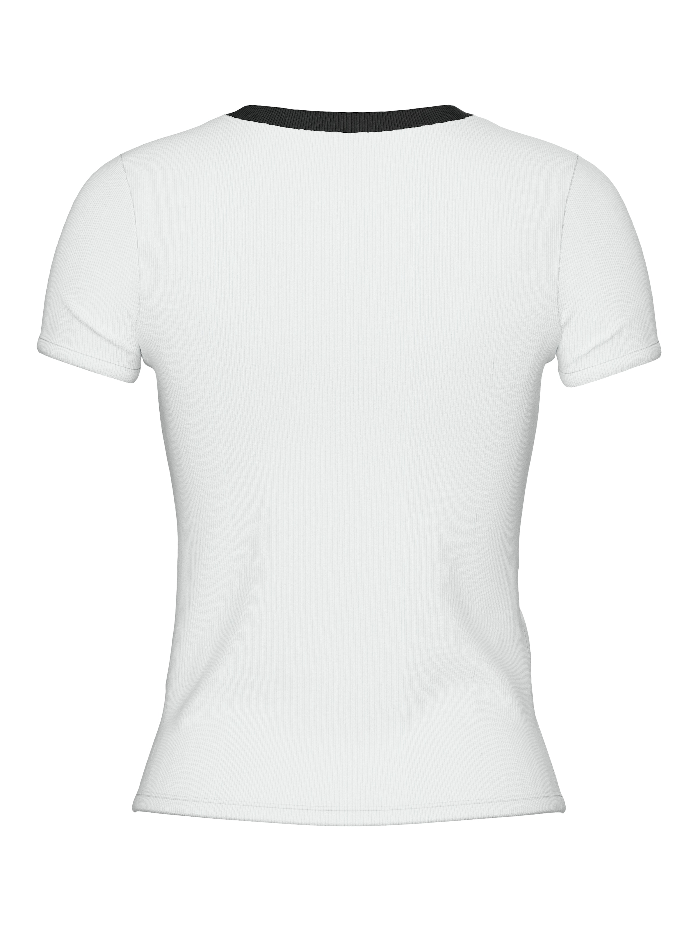 PIECES Тениска 'PCMay' в бяло