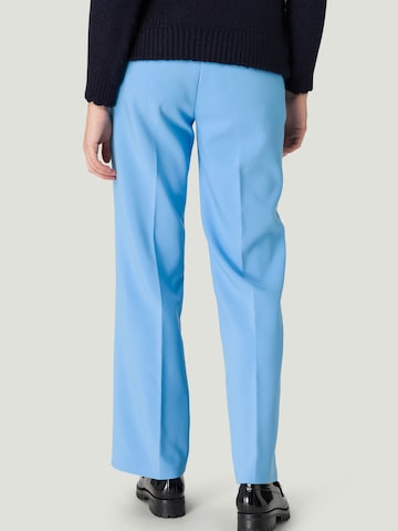 regular Pantaloni con piega frontale di zero in blu
