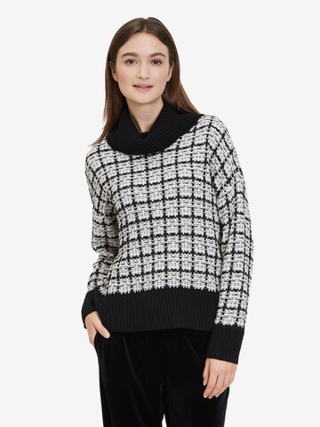 Pull-over Betty & Co en noir : devant