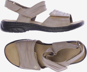 Rieker Sandals & High-Heeled Sandals in 40 in Beige: front