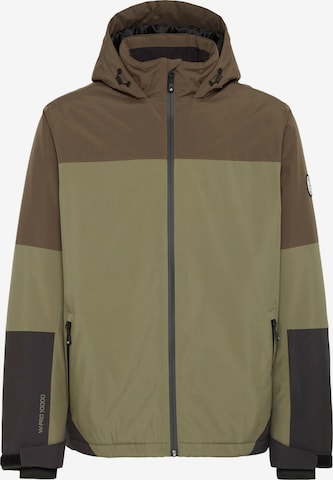 Veste de sport ' NBNoritz M ' North Bend en vert : devant