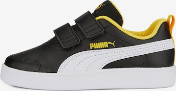 PUMA Sneaker 'Courtflex v2' in Schwarz: predná strana