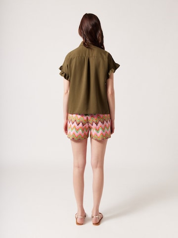 NAF NAF Blouse 'Amada' in Green