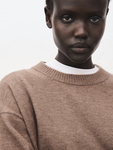 MANGO Pullover 'NEKKO' i brun