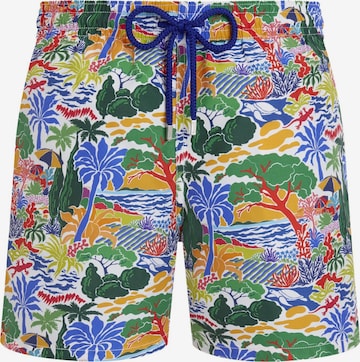 Shorts de bain Vilebrequin en blanc : devant