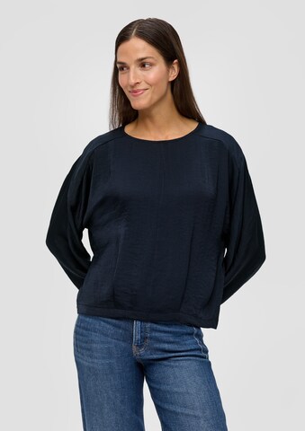 s.Oliver Blouse in Blauw: voorkant