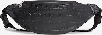 Calvin Klein Jeans Bæltetaske i sort: forside