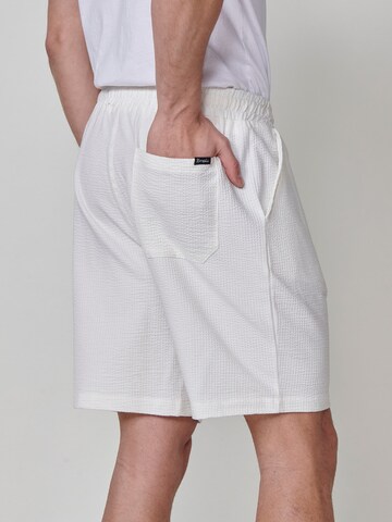 Loosefit Pantalon KOROSHI en blanc