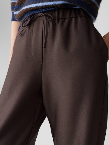 Largi Pantaloni 'Melane' de la OPUS pe maro