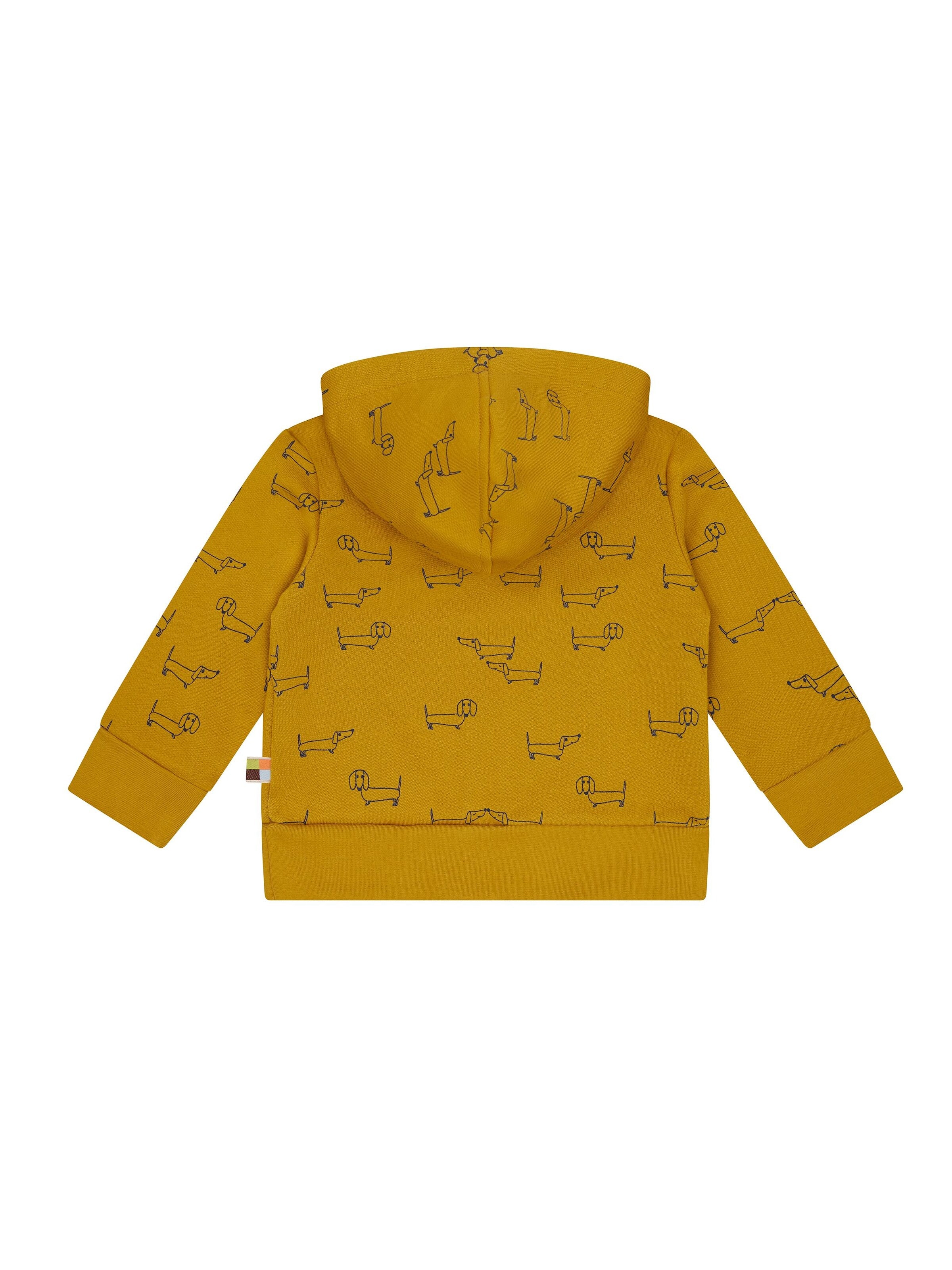 loud + proud Zip-Up Hoodie in Yellow
