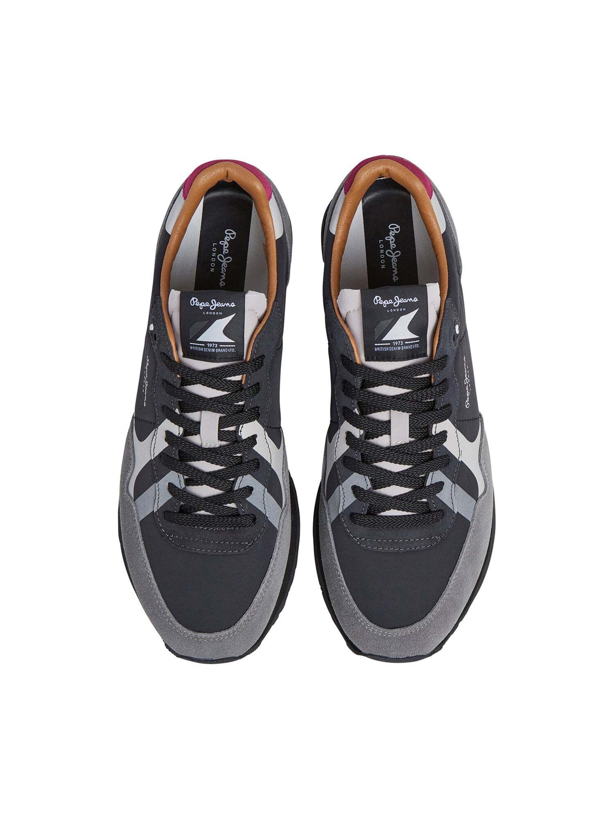 Pepe Jeans Platform trainers in Grey