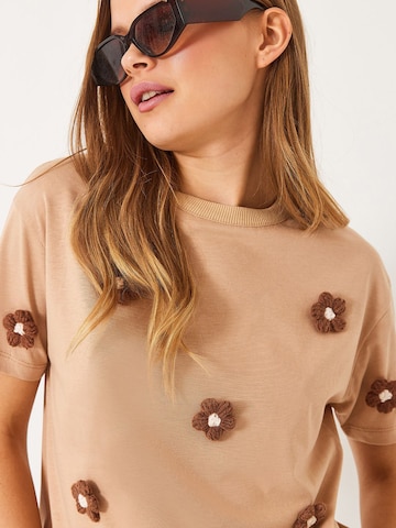 Bianco Lucci Shirts i beige