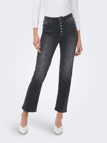 ONLY Flared Jeans in Zwart: voorkant