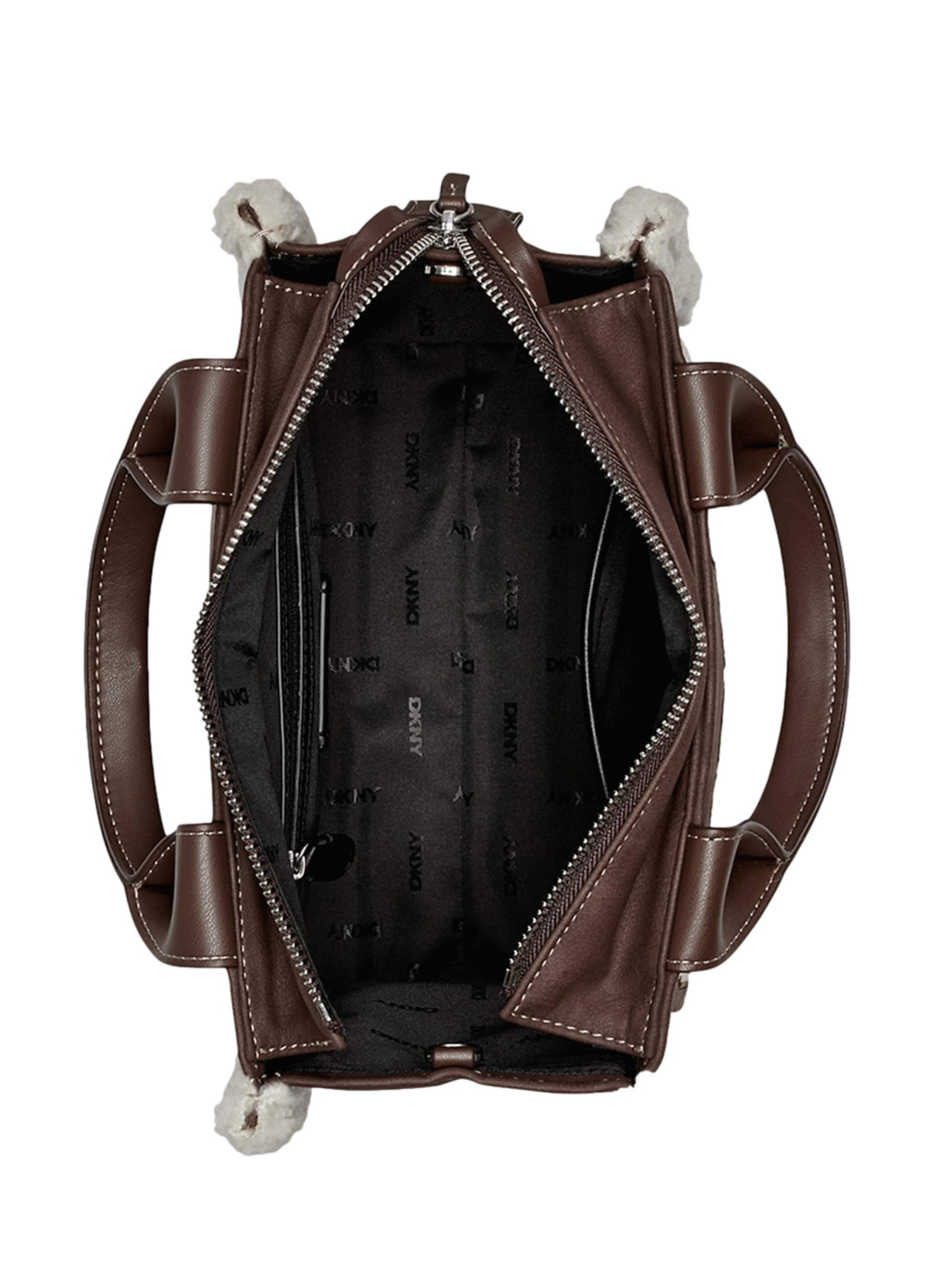 DKNY Shoulder Bag 'HADLEE SM' in Brown