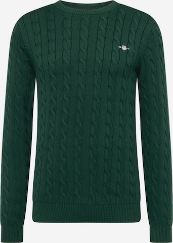 Pull-over GANT en vert : devant