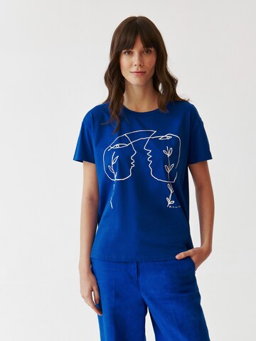 TATUUM Shirt 'CARLA 1' in Blauw: voorkant