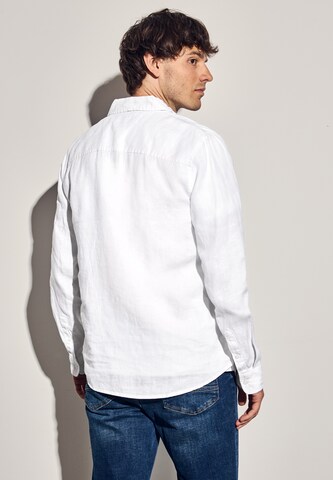 Street One MEN Regular Fit Hemd in Weiß