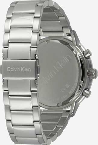 Calvin Klein Αναλογικό ρολόι 'Gauge' σε ασημί