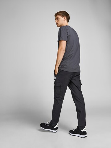 JACK & JONES Regular Cargobroek 'Gordon' in Zwart