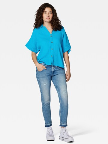 Mavi Bluse in Blau