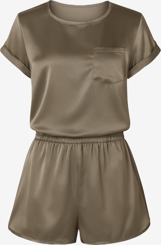 C&City Short Pajama Set in Green: front