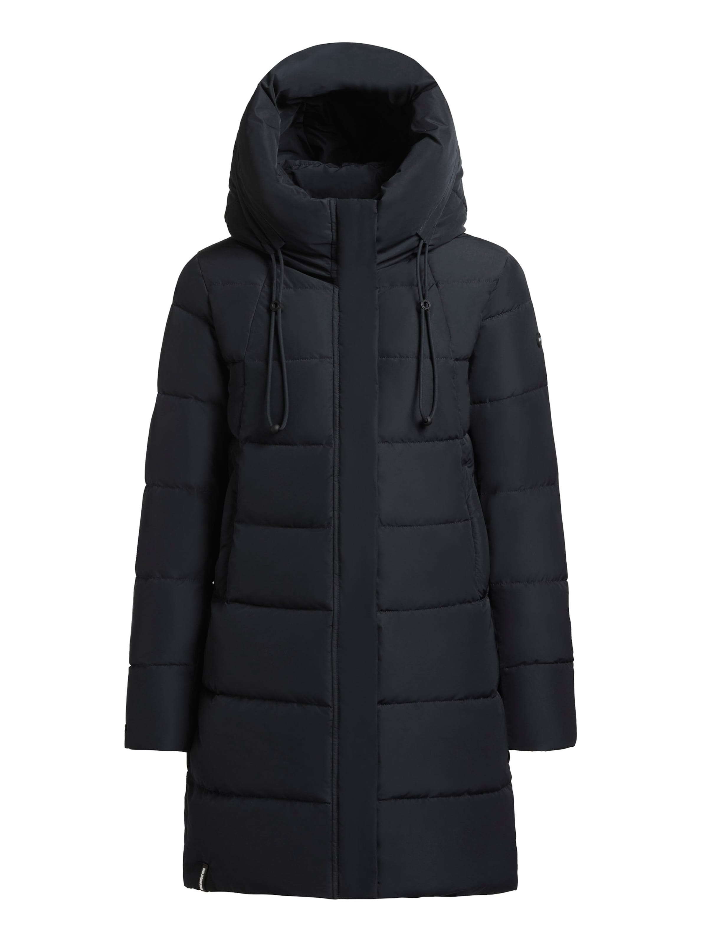 khujo Mantel 'Haether' in Blau: Vorderseite