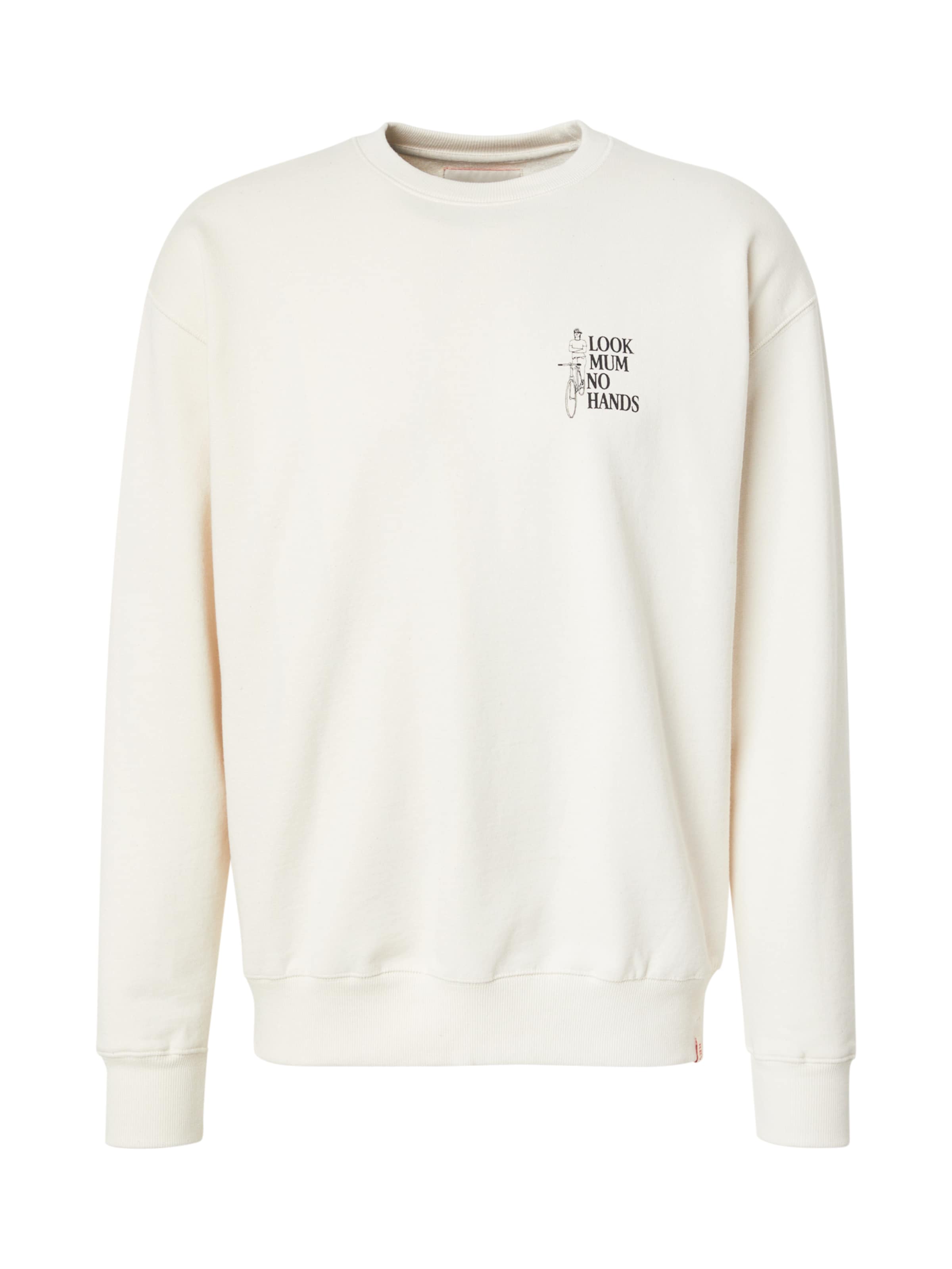 Revolution Sweatshirt in Wit: voorkant