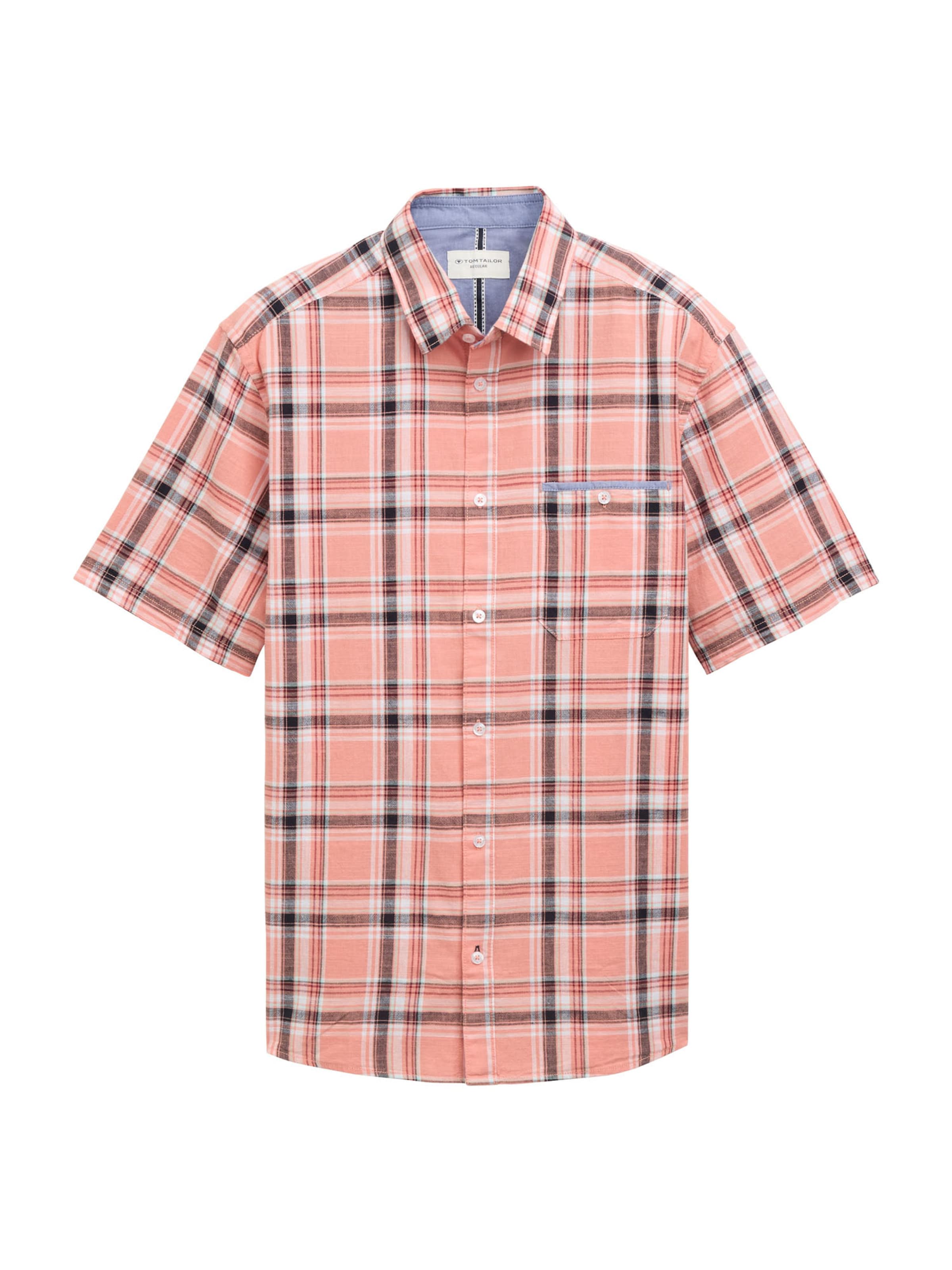 TOM TAILOR Риза в оранжево: отпред