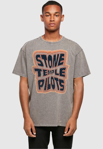 T-Shirt 'Stone Temple Pilots' Merchcode en gris : devant