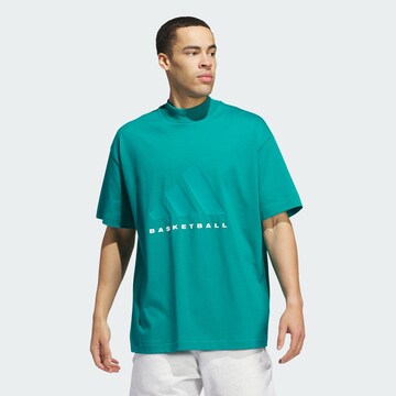ADIDAS PERFORMANCE Functioneel shirt 'One' in Groen: voorkant