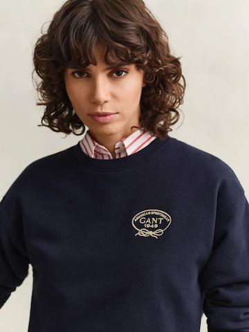 GANT Μπλούζα φούτερ σε μπλε