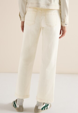 CECIL Wide Leg Jeans in Beige