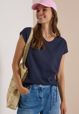 CECIL T-Shirt in Blau: Vorderseite