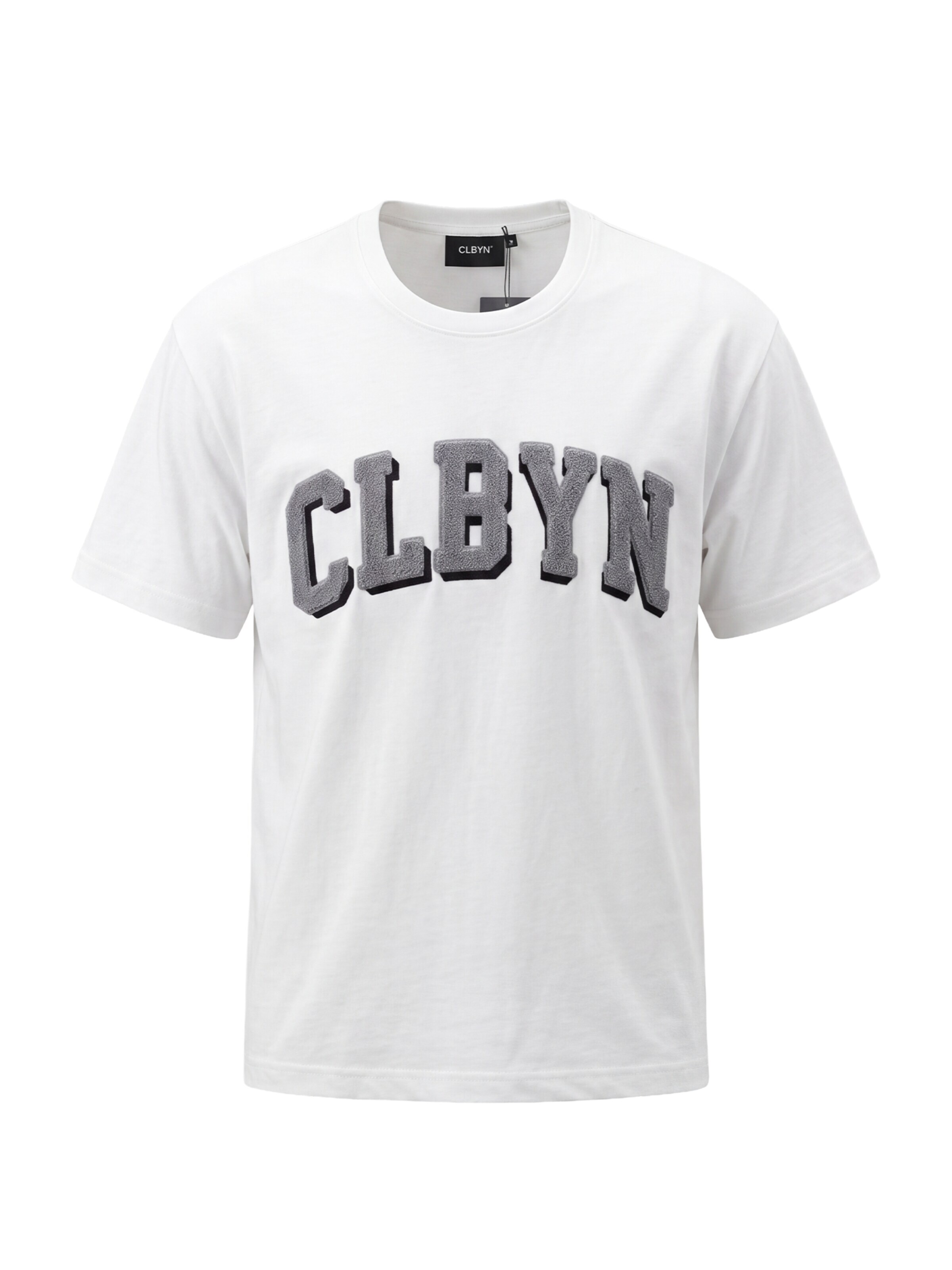 CLBYN® - Camiseta 'CLBYN® Premium T-Shirt' en blanco: frente