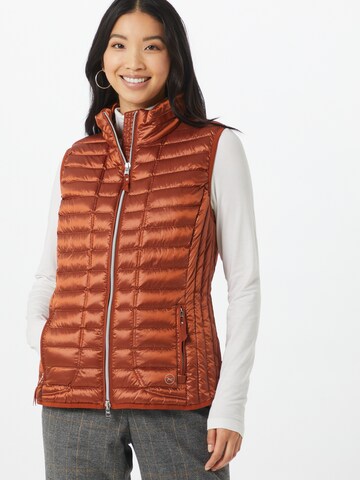 BRAX Bodywarmer 'Style Genf' in Bruin: voorkant