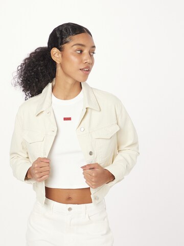BOSS Overgangsjakke i beige: forside