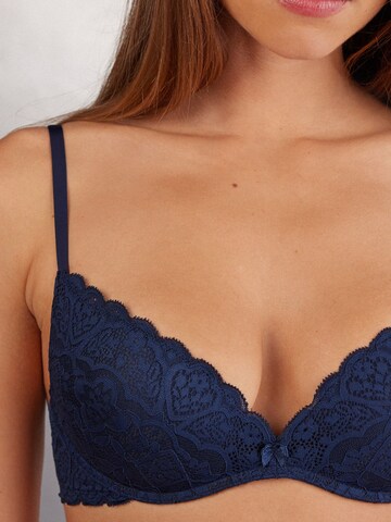 INTIMISSIMI Push-up BH 'GIOIA' in Blau